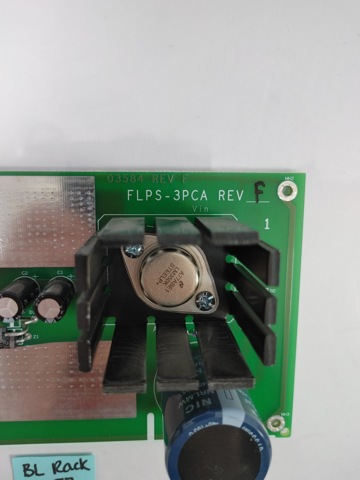HONEYWELL FLPS-3PCA REV F FIRE ALARM POWER SUPPLY