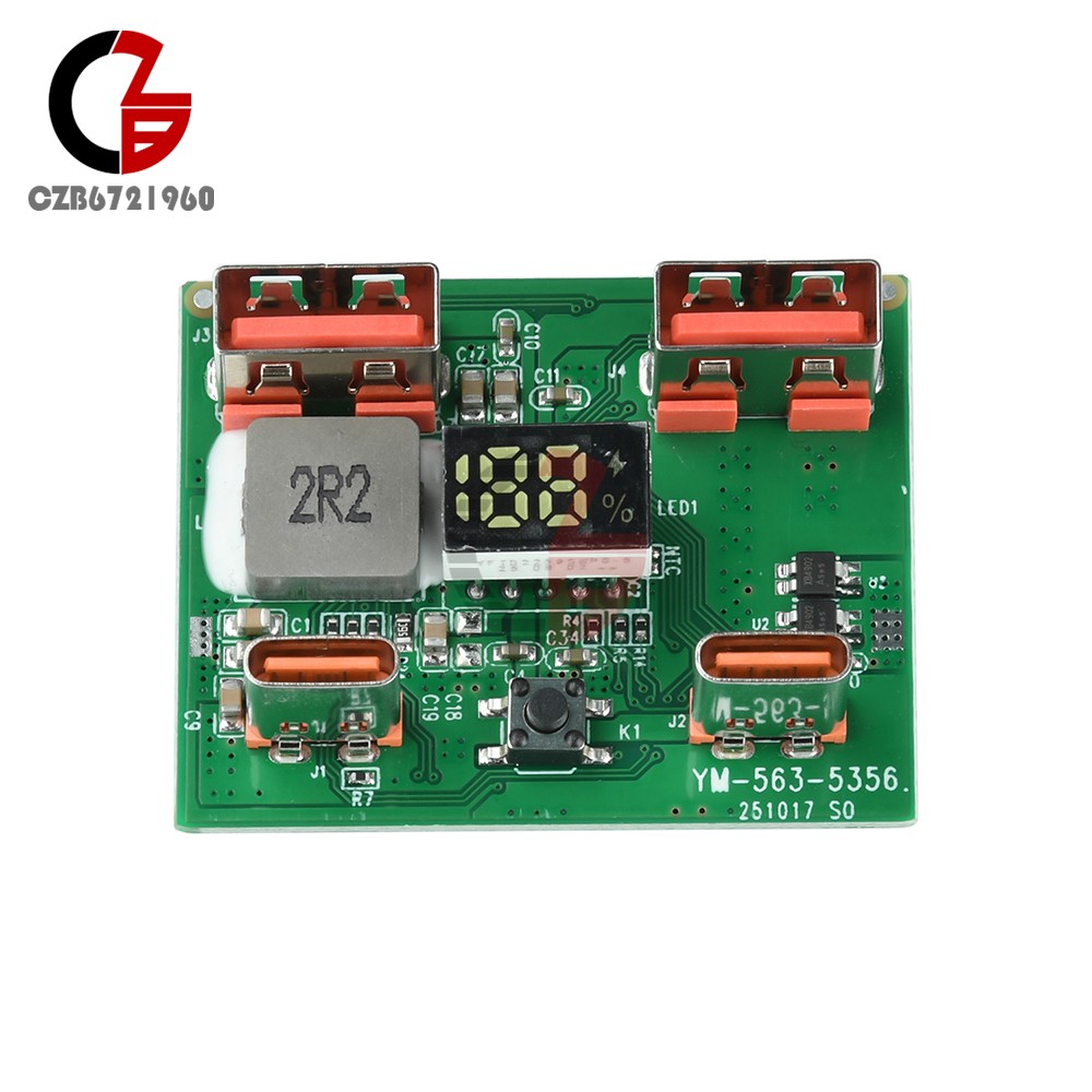 22.5W Fast Charging Module Motherboard Mobile Power Bank Circuit Board DIY Kit