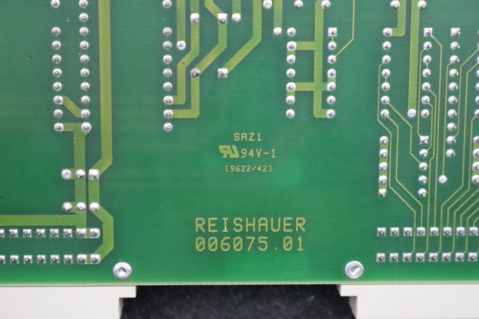 Reishauer rack-mounted board ANL-INP-4 Art. No. 005830.01 board 006075.01