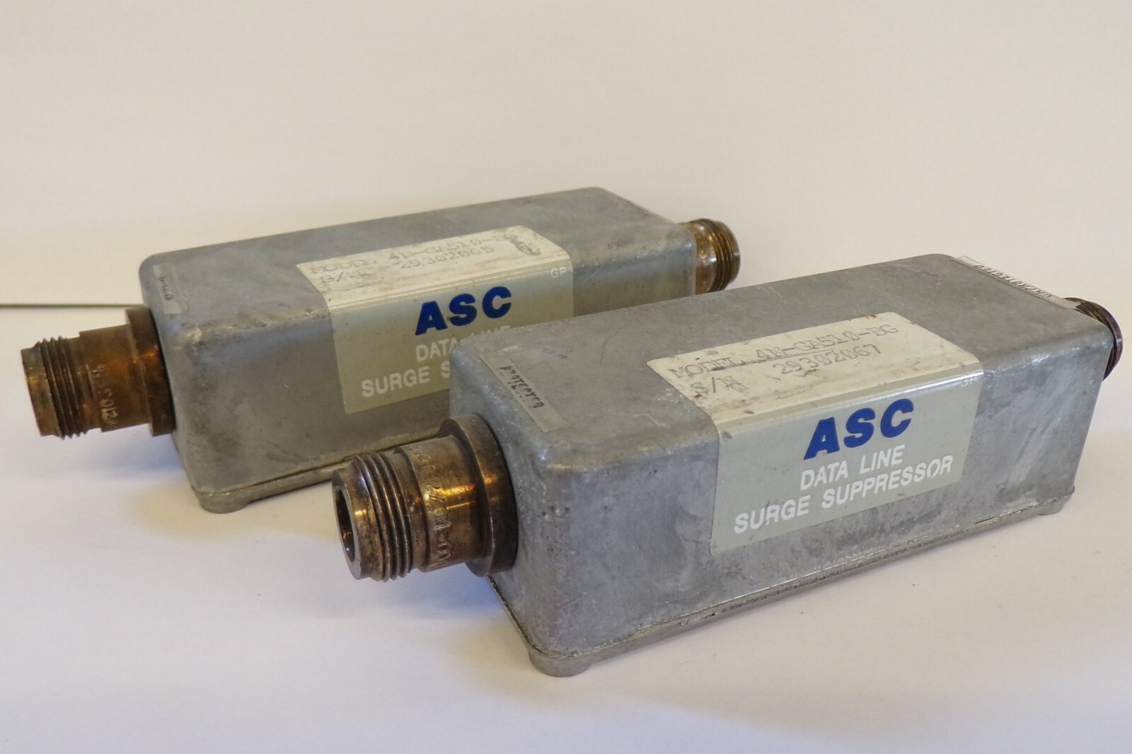 ASC, DATA LINE, SURGE SUPPRESSOR, 4N-GA510-BG, 29302067, LOT OF 2