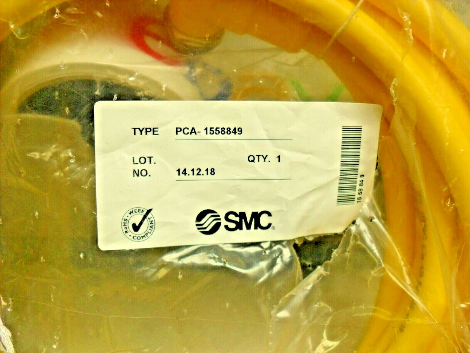SMC PCA-1558849 power cable, r/angle 7/8 , 6m, NIB