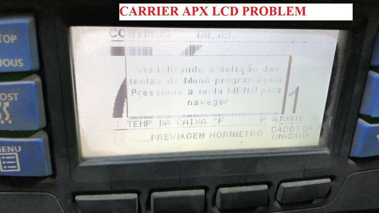 TRP LCD DISPLAY REPLACEMENT FOR CARRIER APX Display Module 12-00663-64