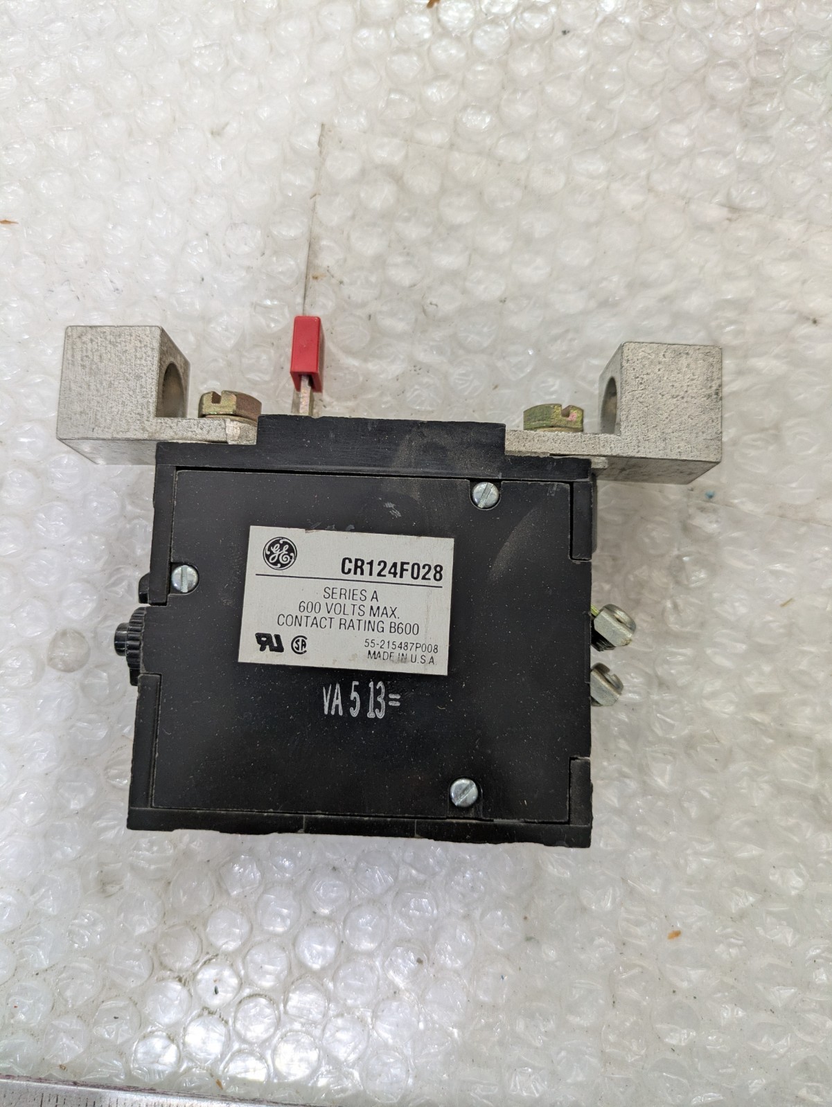 GENERAL ELECTRIC CR124F028 SERIES A 600V