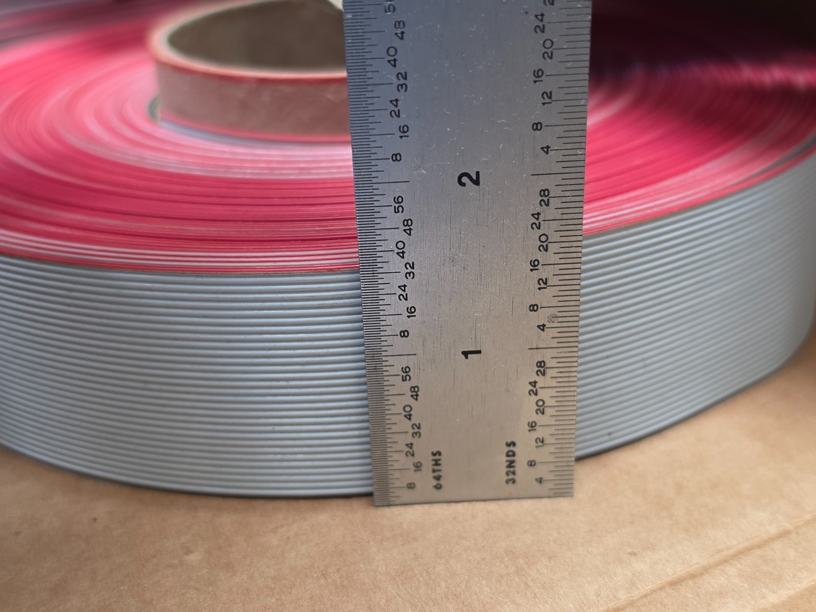 (100 FT) FLAT RIBBON CABLE, C3801/30 100, 3M, 30 Conductors, 26AWG, 300VAC