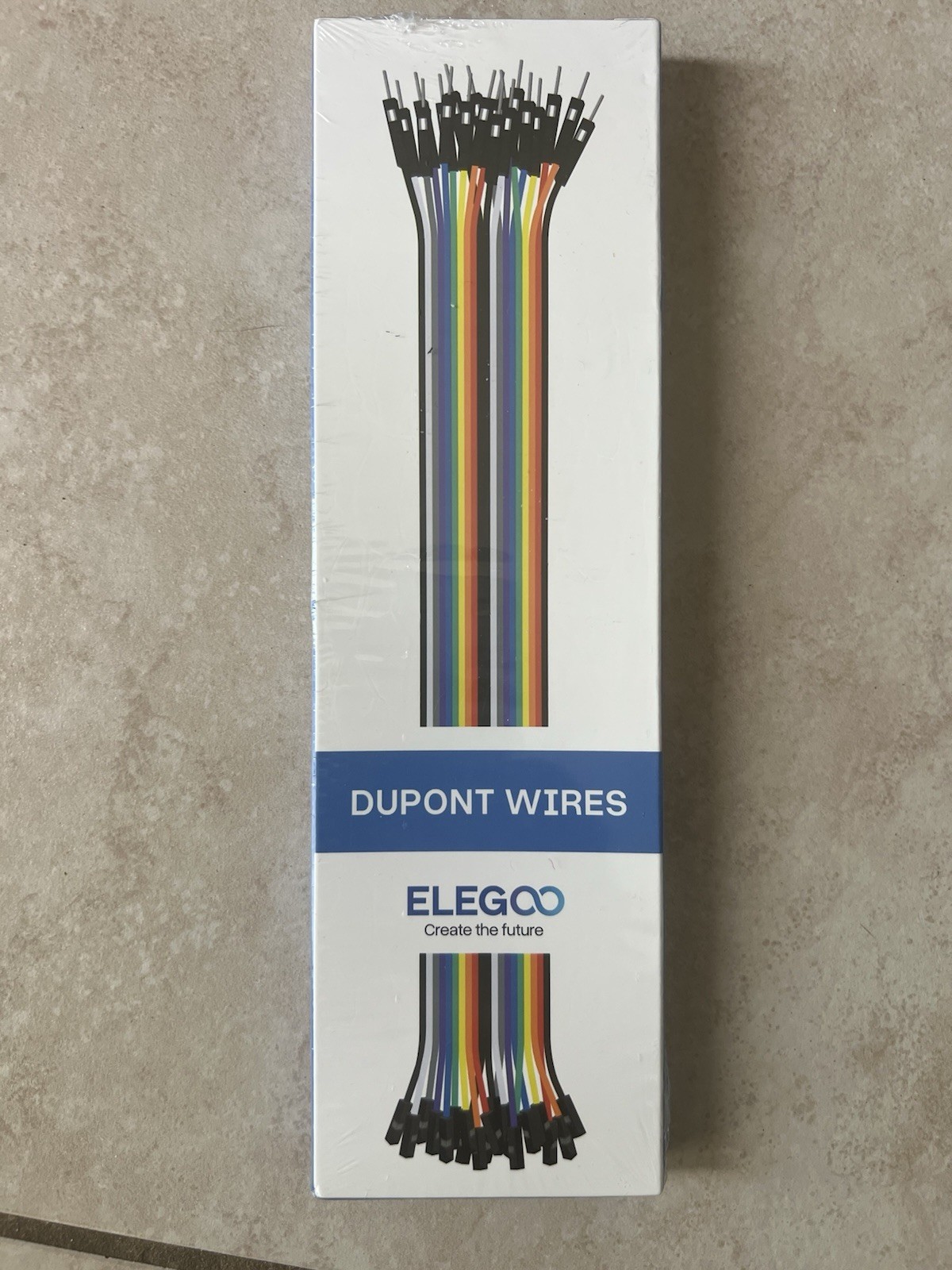 ELEGOO Dupont Wires Multicolored Ribbon Cable Kit F-F F-M M-M Electronics