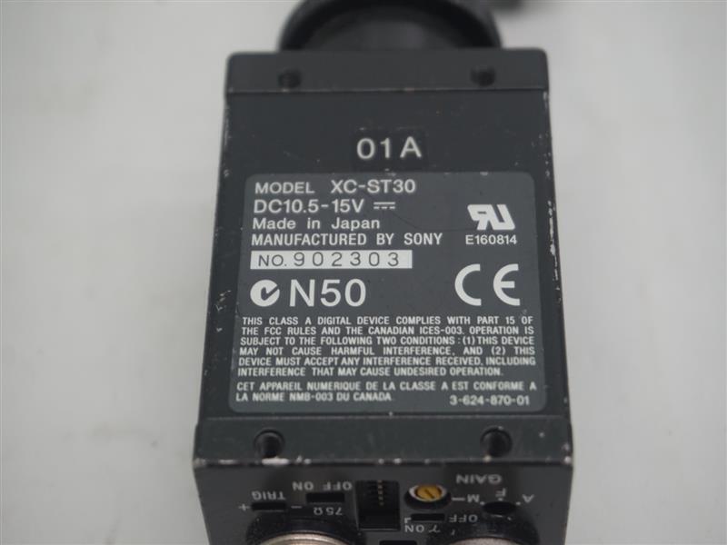 Sony XC-ST30 XCST30 CCD Monochrome Analog Camera 30 Days Warranty