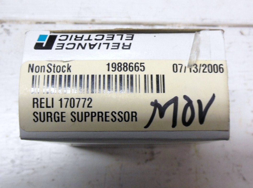 Reliance Electric 170772 Surge Suppressor MOV New (TBI)