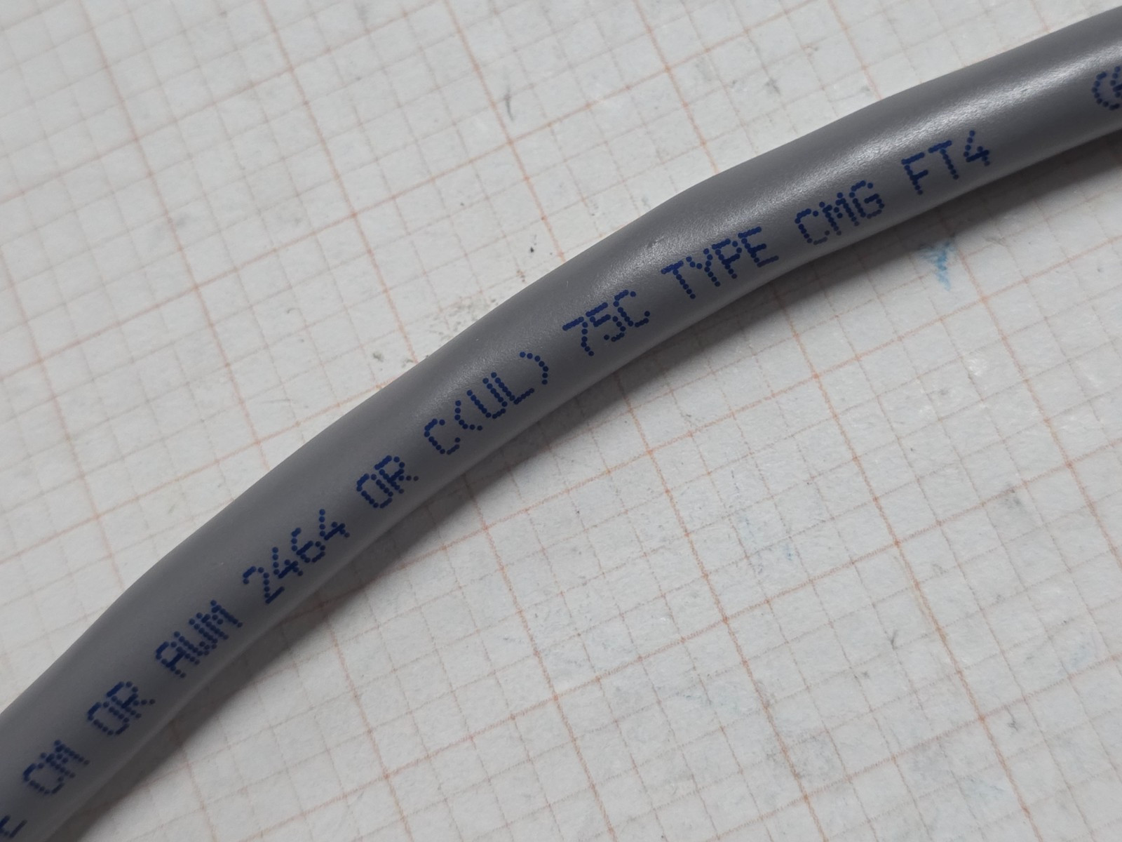 Alpha Wire 2242C 18/2P Shielded Twist Pair Control/Computer Cable Gray /10ft