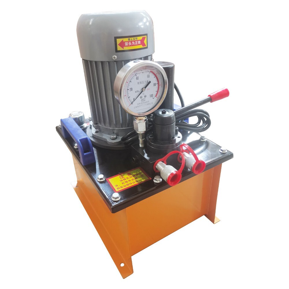 100T Excavator Chain Sleeve Track Pin Press Machine with 220V Hydraulic Pump