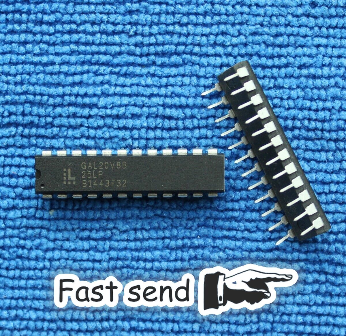 10pcs GAL20V8B-25LP GAL20V8 GAL20V8B 25LP DIP-24 Integrated Circuit IC
