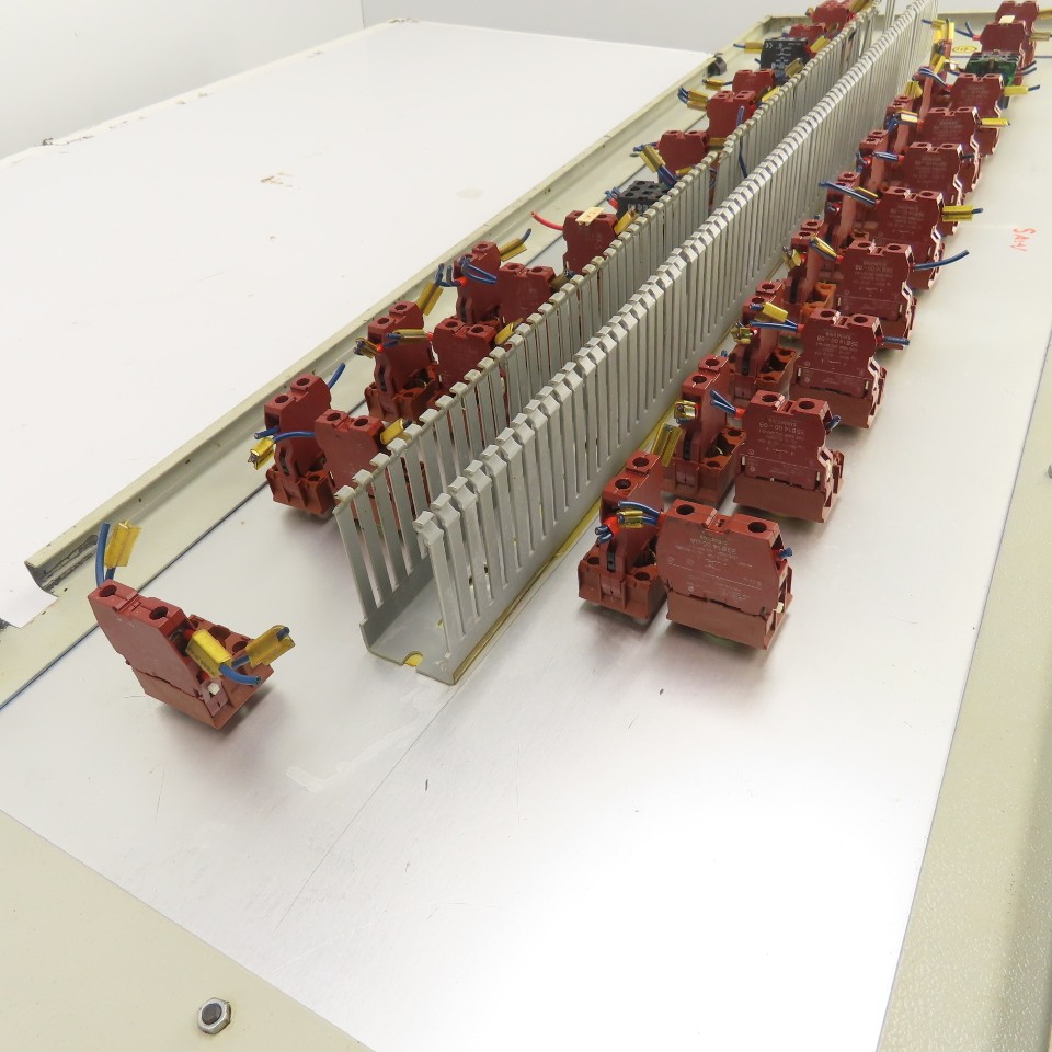 Sinico Operator Control Panel W/ E-Stop, Selector & Push Switches Indicators