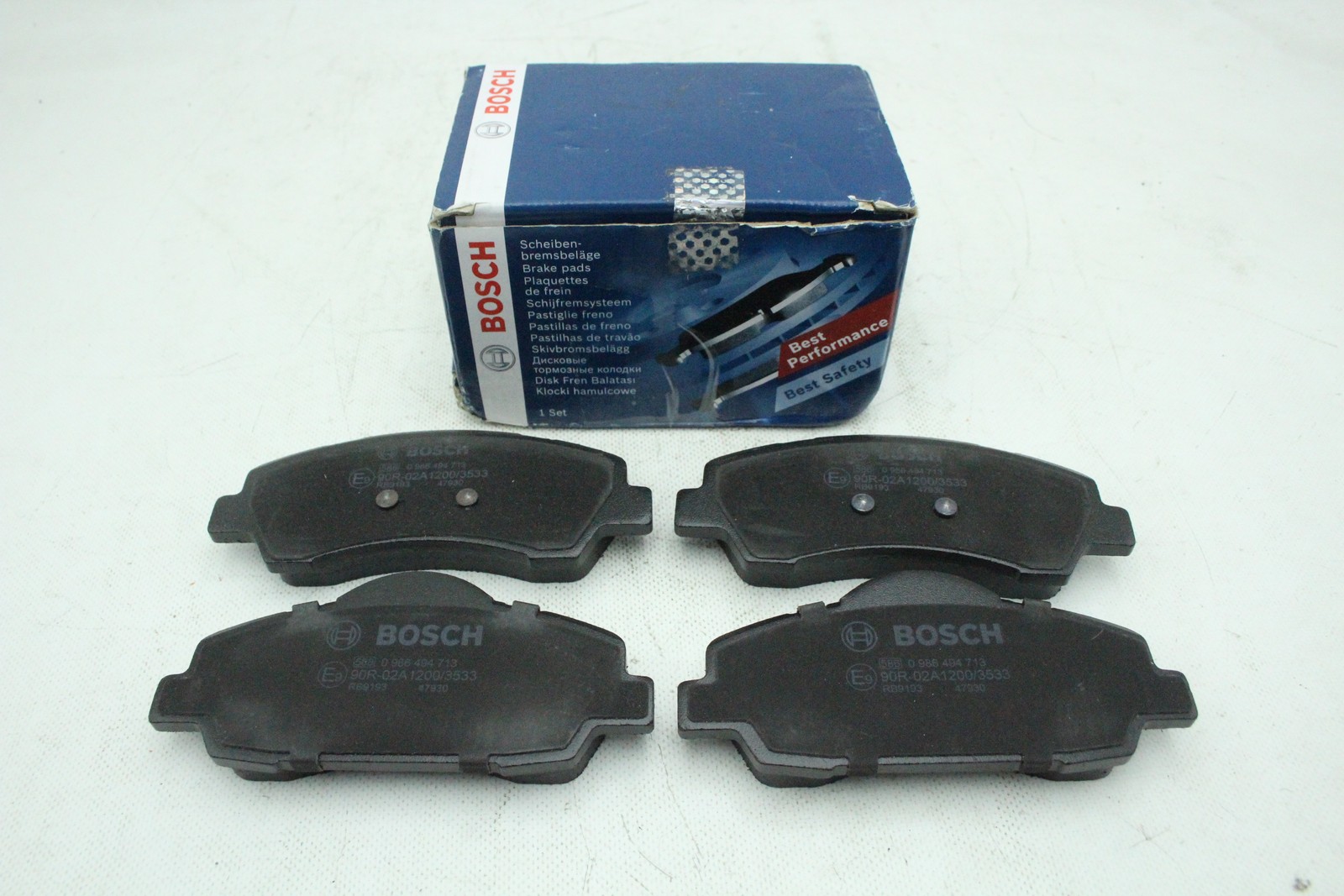 Bosch 0 986 494 713 brake pad set disc brake 0986494713 for Citroen Peugeot