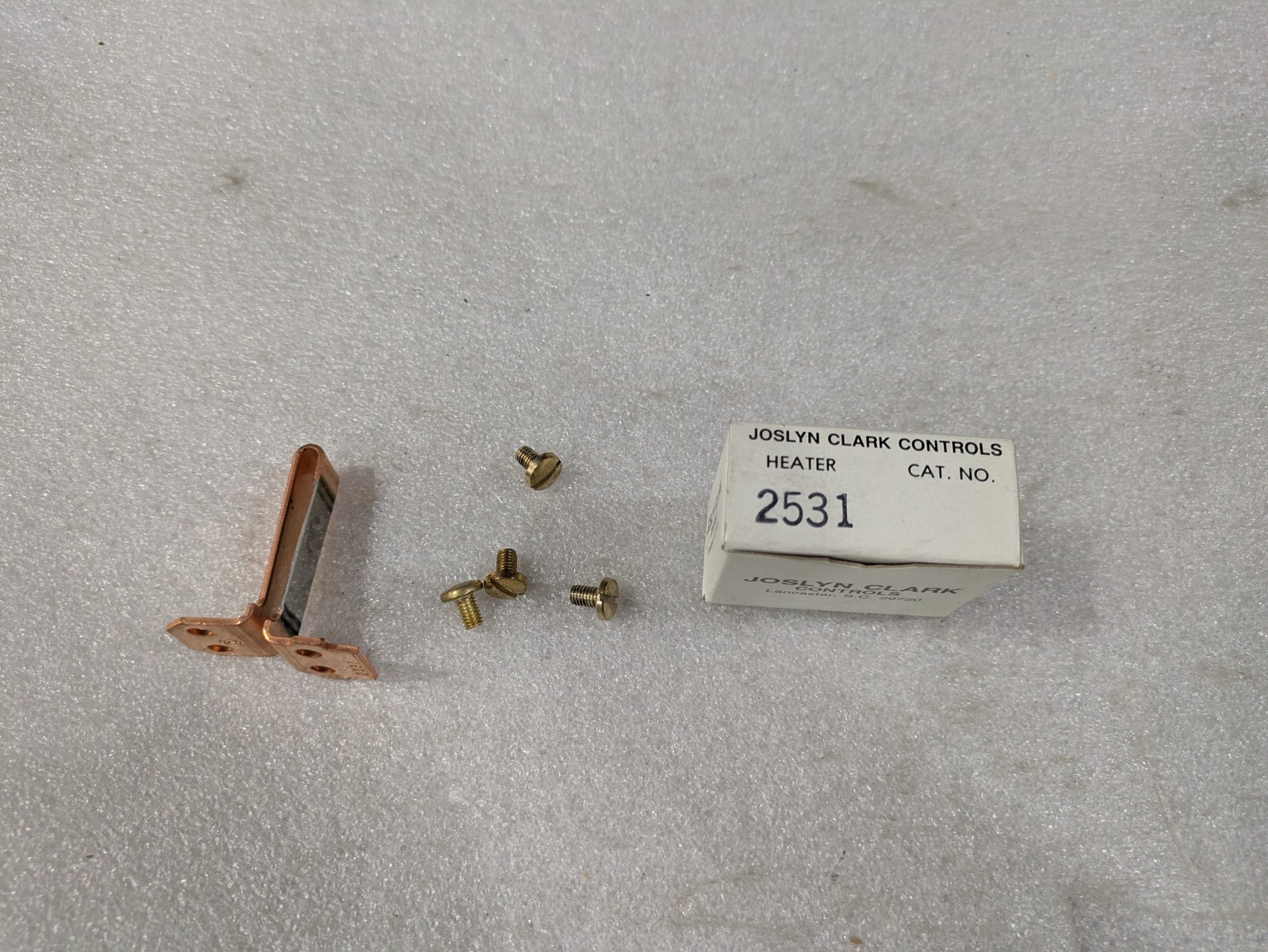 Joslyn Clark Sylvania 2531 Thermal Overload Relay Heater Element Motor Starter