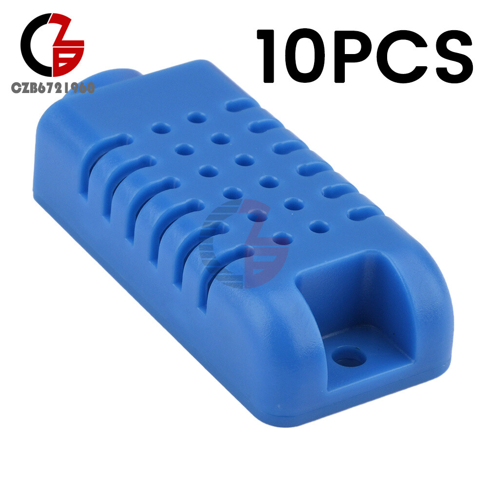10pcs Temperature Humidity Sensor Housing Plastic Junction Box Electrical Case
