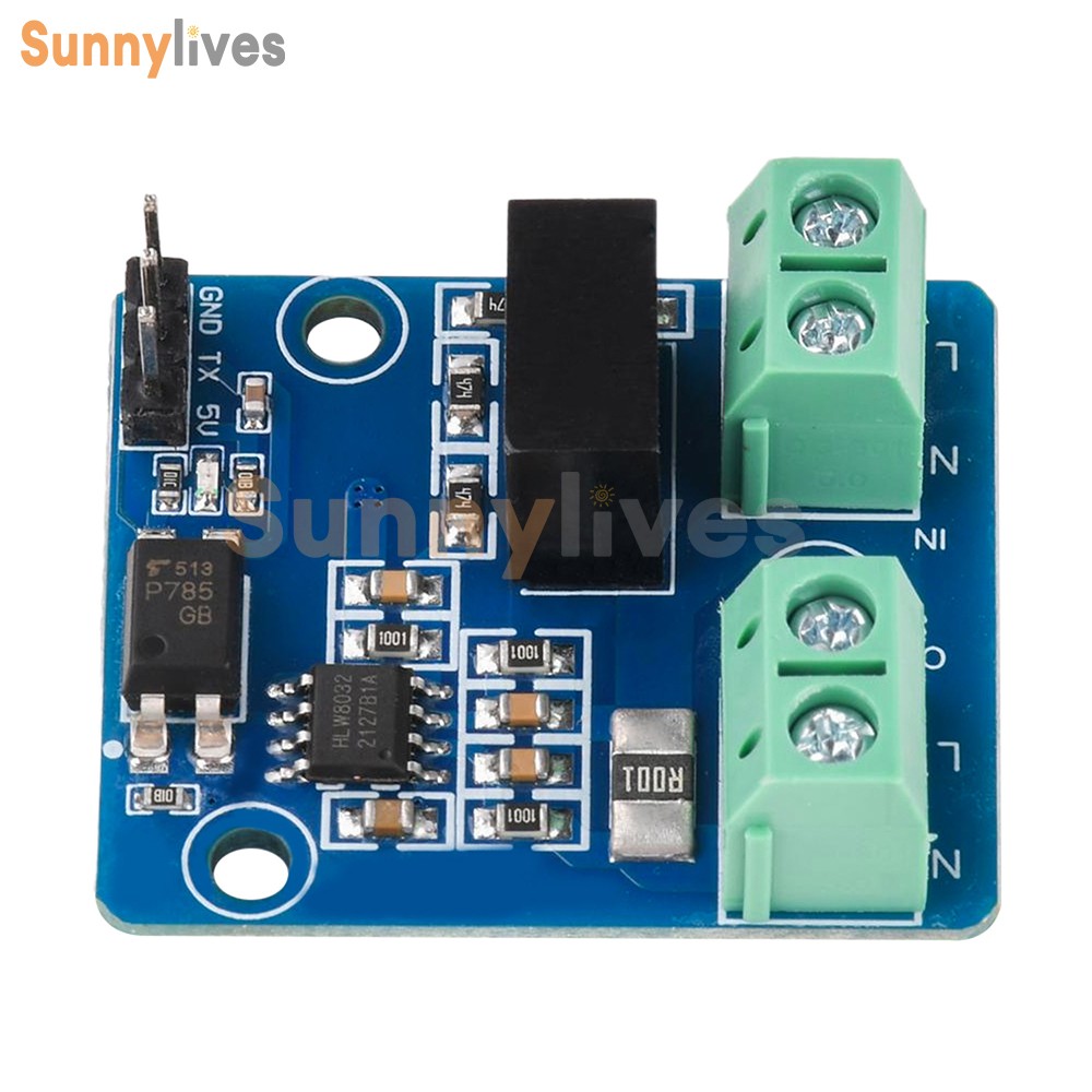 HLW8032 AC Voltage and Current Collection Serial Port Output Module UART Max 10A