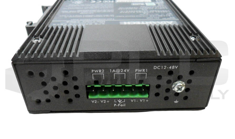LOT OF 2 ADVANTECH EKI-2525 ETHERNET SWITCH 5 PORT 12-43V 1.5A