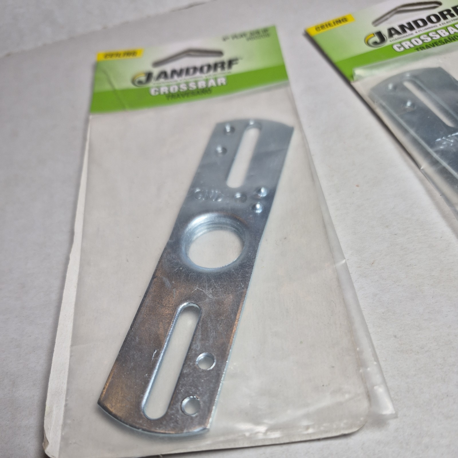 JANDORF Crossbar 4” Flat 3/8 IP #60209 LOT of 3