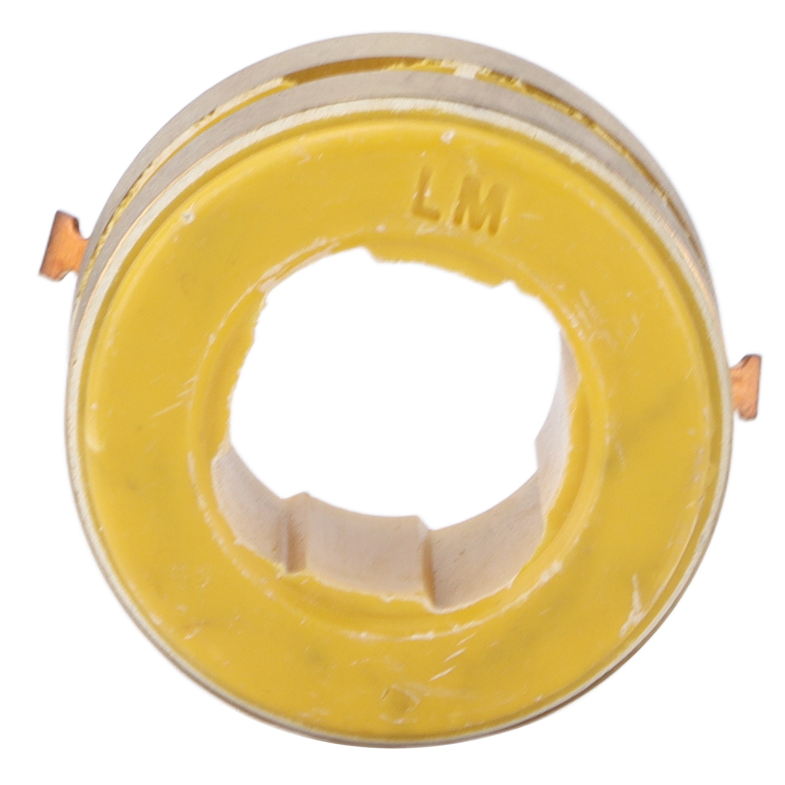 Slip Ring Brass Conductive Collector 2 Way 22mm ID 38mm OD For 168F Generators