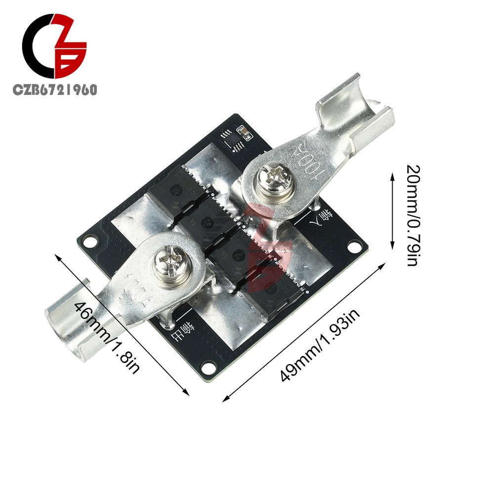 40A 65A 100A No Voltage Limit Anti Backflow Ideal Diode Module fr Solar Charging