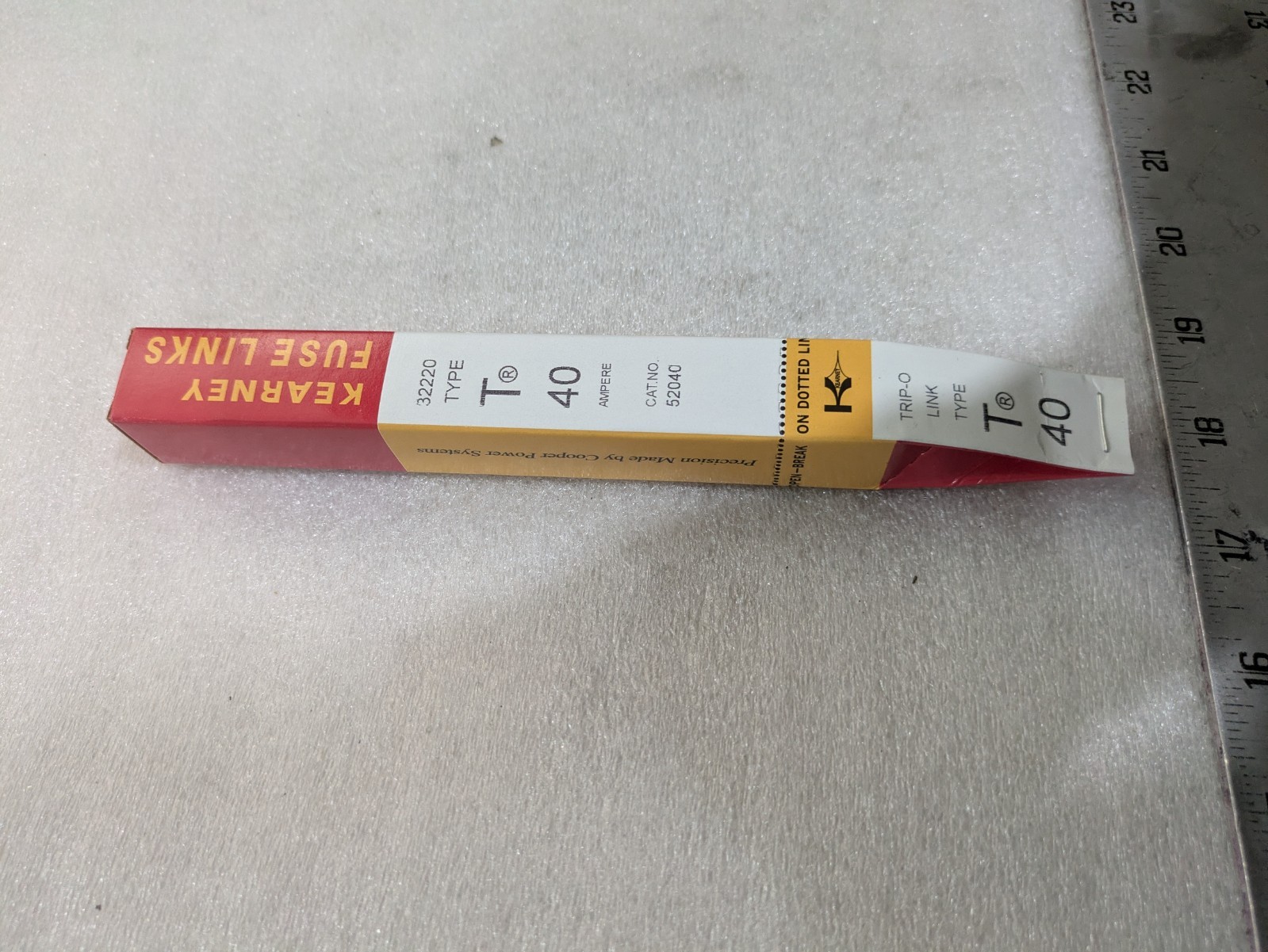 KEARNEY FUSE LINK 32220 TYPE T 40 AMPERE 52040