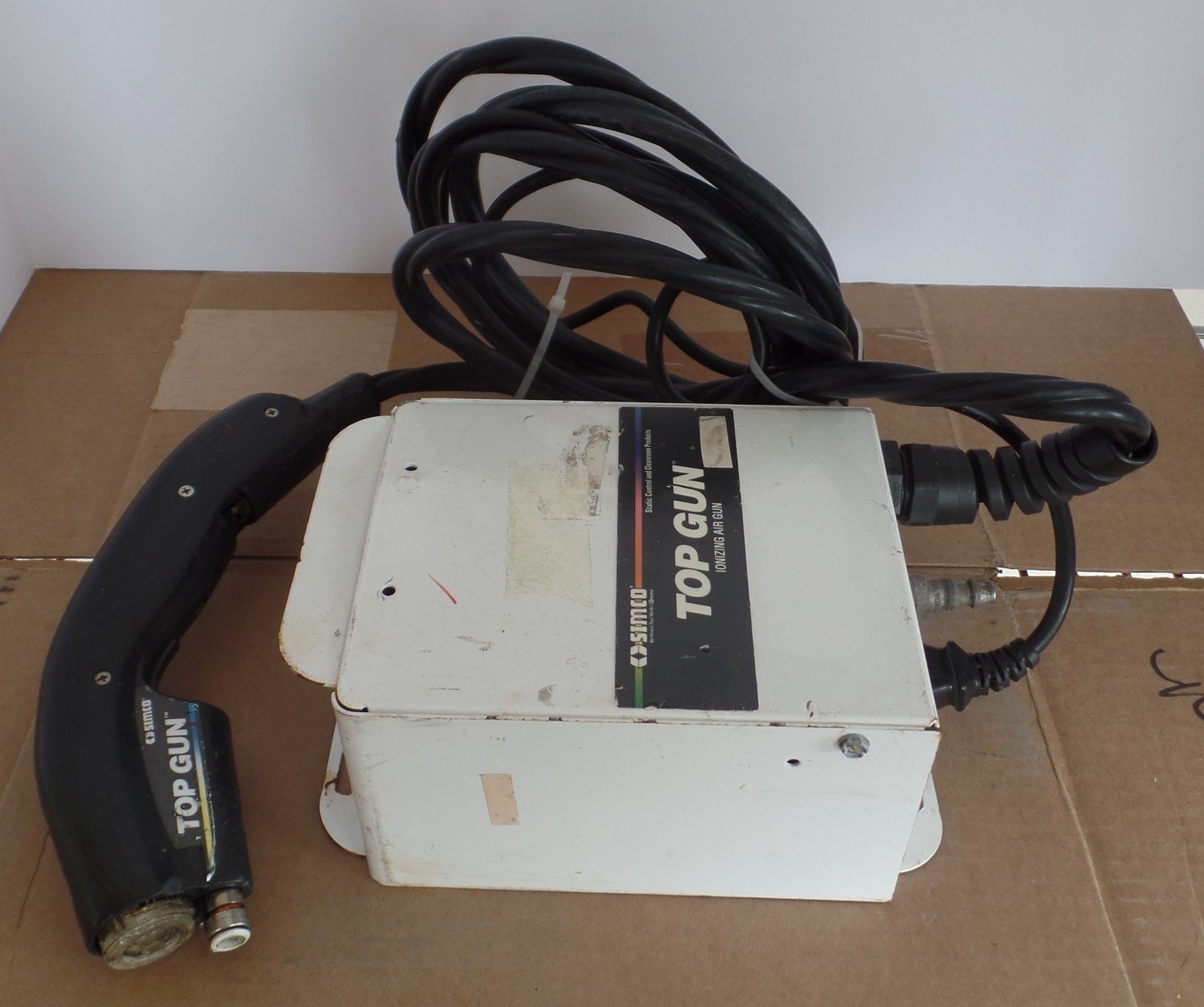 Simco Top Gun 3 Part No. 4005105 Air Ionizer, 120VAC, 100psi, 7ft Cable/Hose