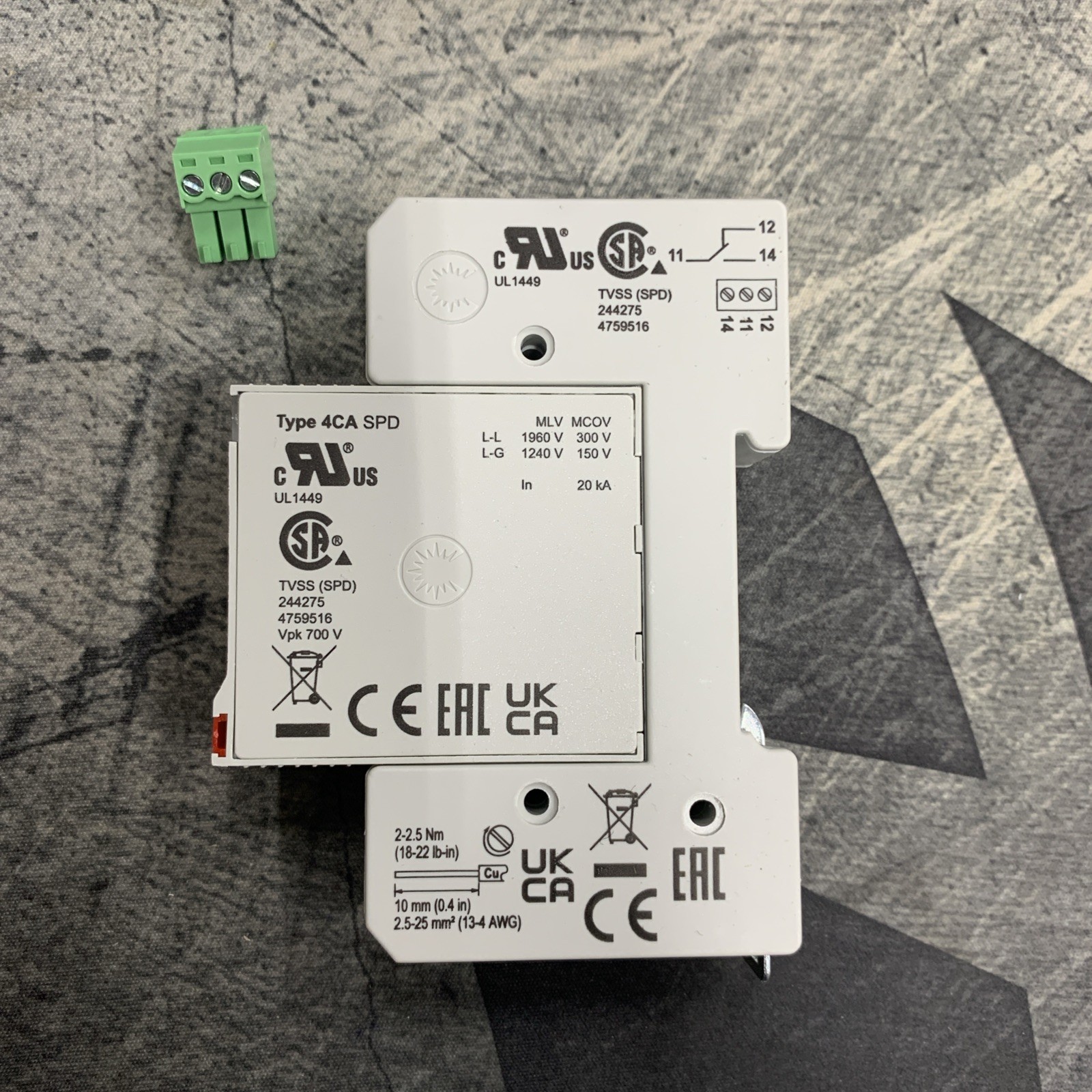 Citel DS41S-120 Industrial AC Surge Protector 120VAC