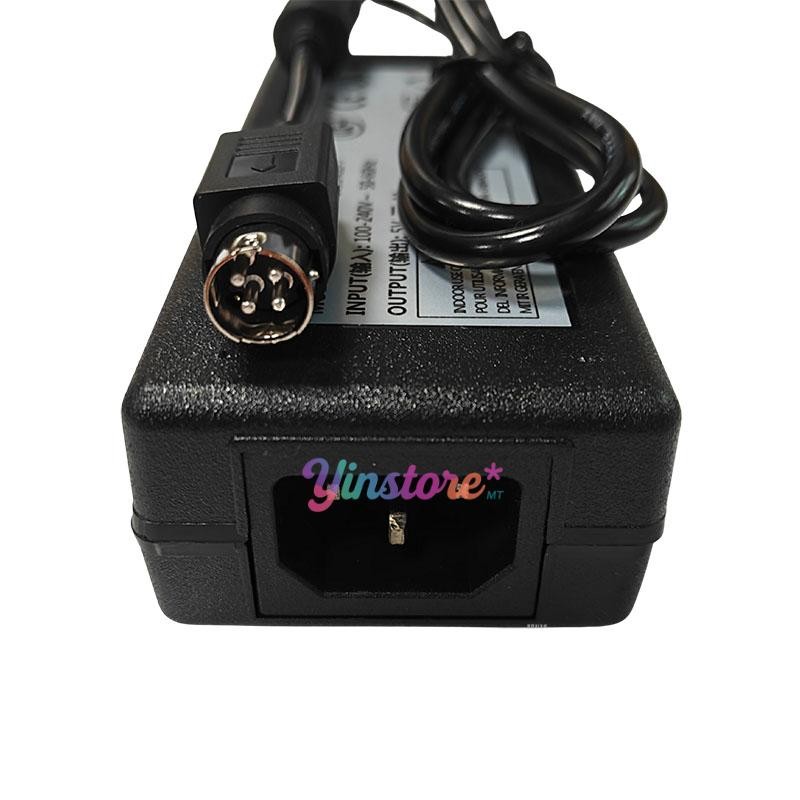 1 pc. New HEMG24-S050400-7 Power Adapter 5V 4A 4Pin W/ Power Cord