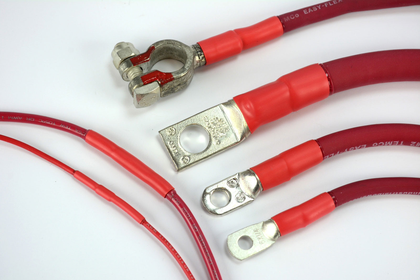 TEMCo 1/8″ Marine Heat Shrink Tube 3:1 Adhesive Glue Lined 12″ long RED