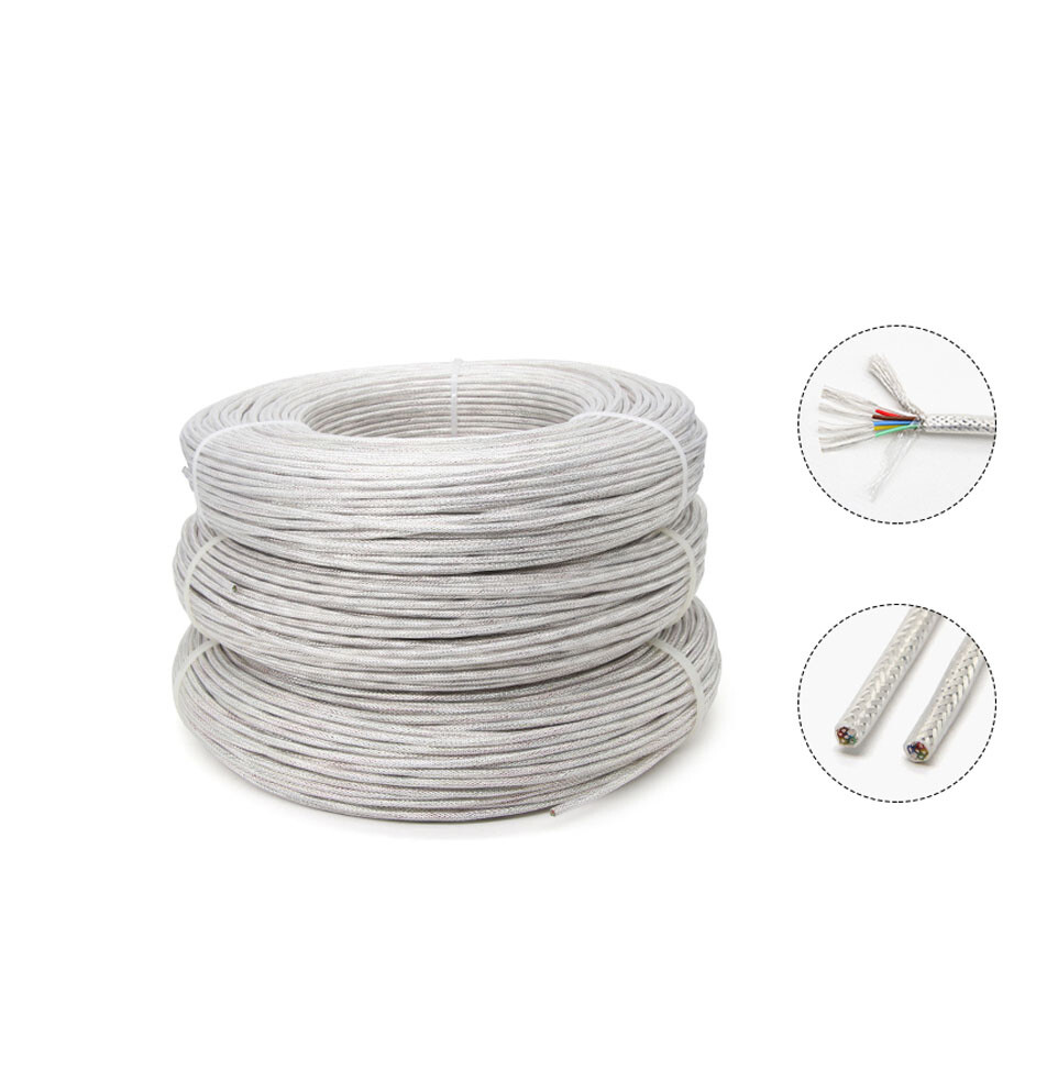 PTFE Silver Plated Shielded Wire 2*0.15mm²-6*0.2mm² Multicore Strand Copper Wire