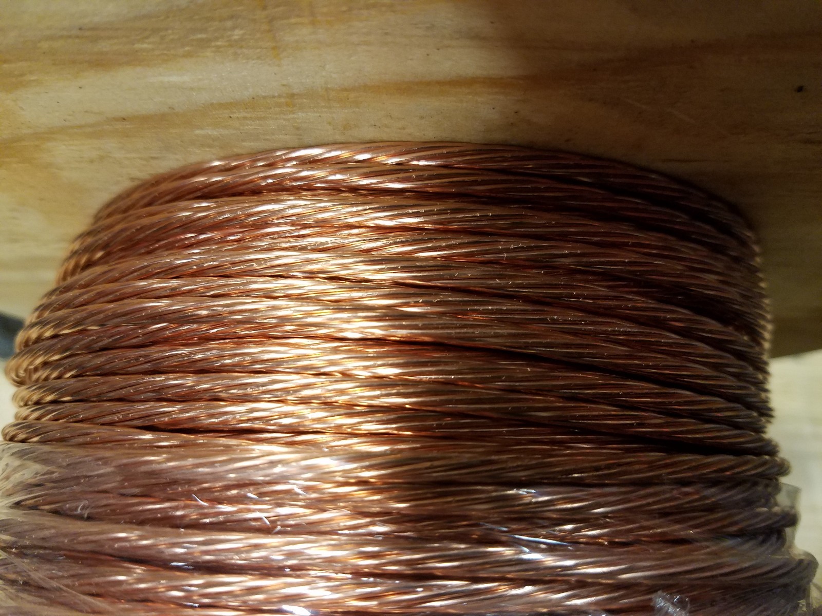 GROUND WIRE STRANDED BARE COPPER 8 AWG 100′ FEET GROUNDING POOL SPA GENERATOR
