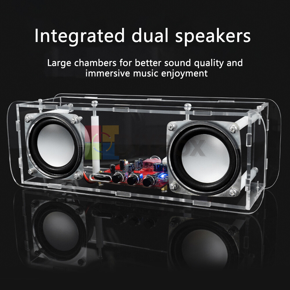DIY Bluetooth Speaker Kit Soldering Project USB Mini Home Stereo Sound Amplifier