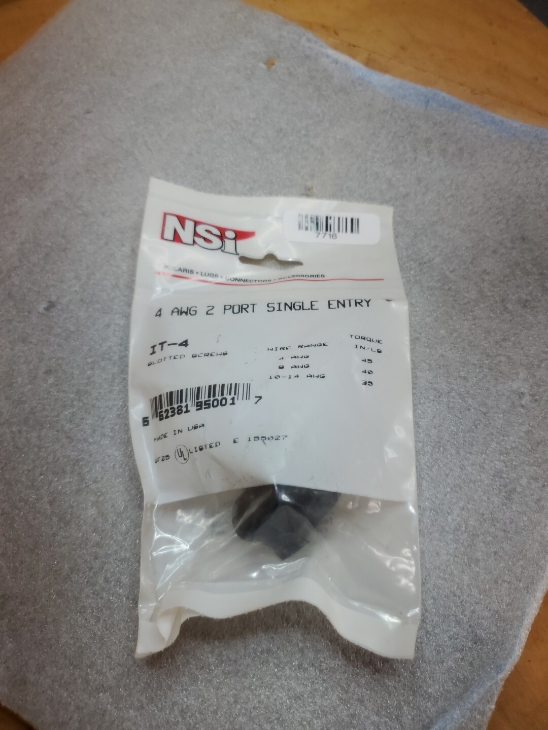 NSi Industries IT-4 Polaris IT Series Insulated Connector 4-14 AWG WE SHIP TODAY