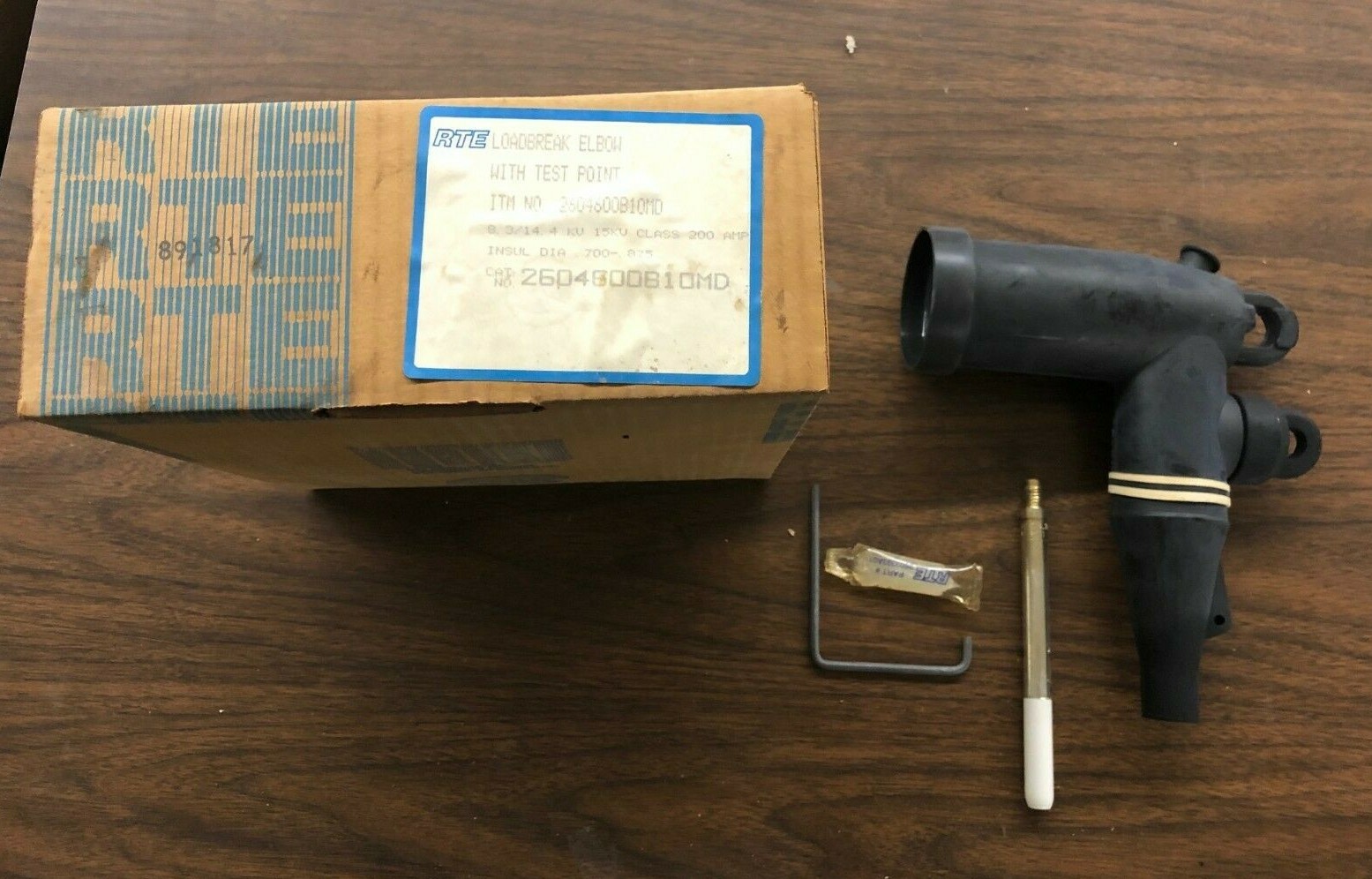 RTE Loadbreak Elbow w/ test point 2604600B10MD
