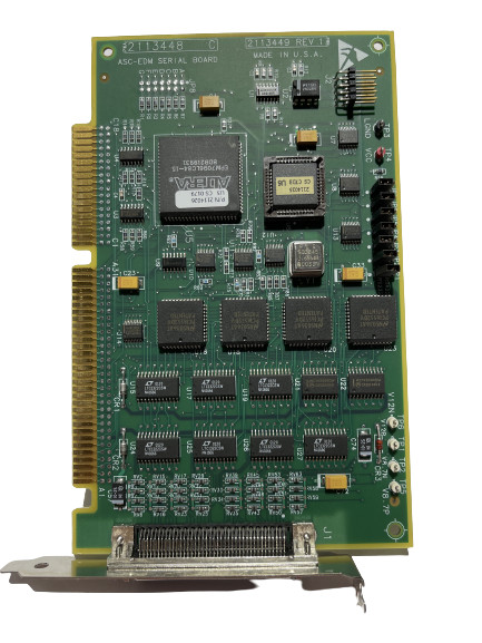 GE ASC-EDM SERIAL BOARD 2113448 2113449 REV 1