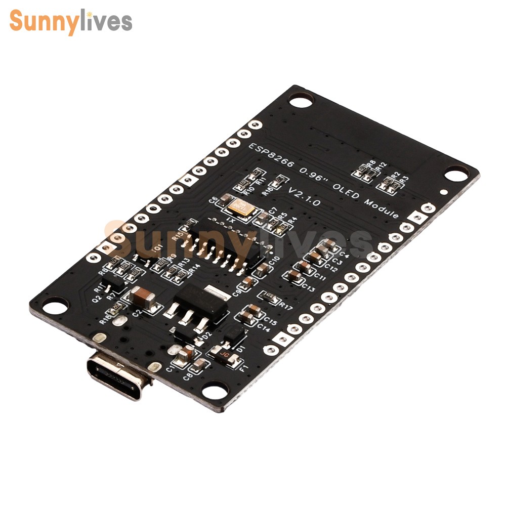 1-10Piece 0.96″ ESP-12F Nodemcu ESP8266 WIFI Development Board Type-C/Micro USB