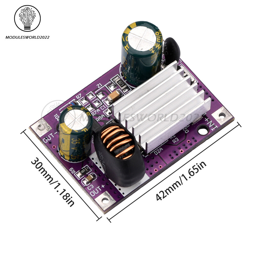 DC-DC Step Down Power Supply Module Buck Converter Non-isolated 9-120V to 5V/12V