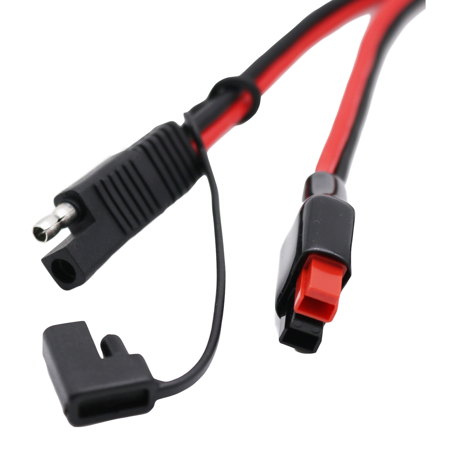 Bullet SAE to Powerpole Sermos Connector Battery Charger Adapter Cable 12AWG