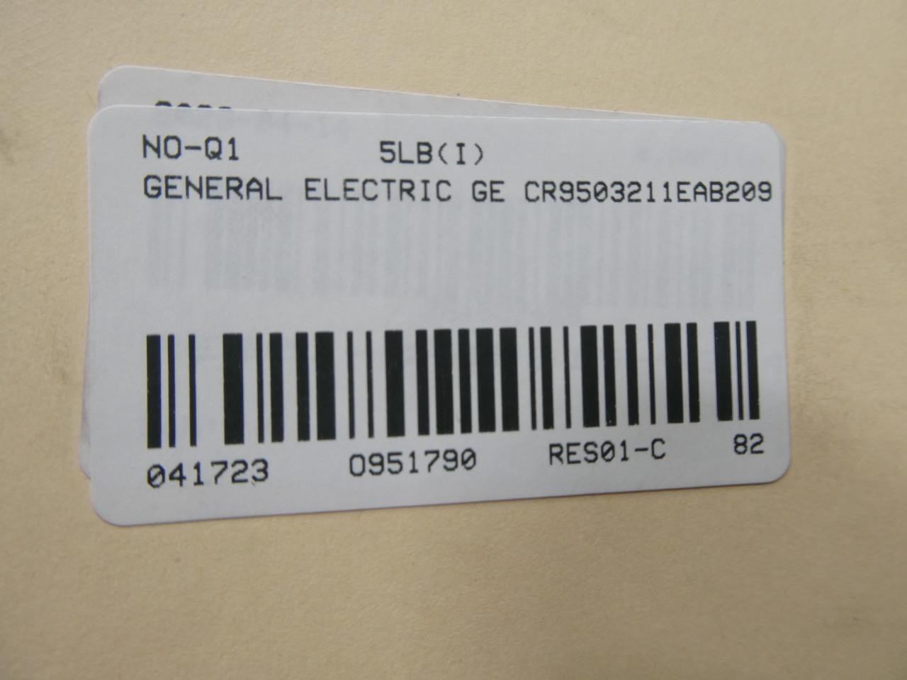 General Electric Ge CR9503211EAB209 Solenoid Coil 550v-ac 25hz