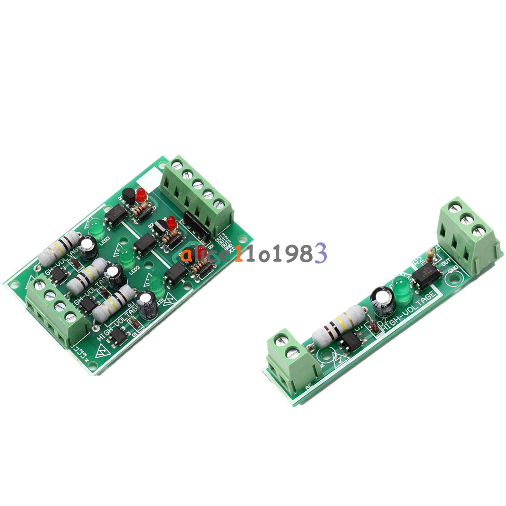 1/3 Channel Bit AC 220V Optocoupler Isolation Module Board Adaptive For PLC