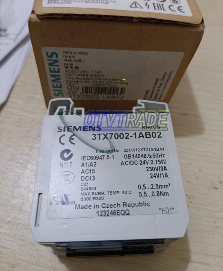 ONE For Siemens 3TX7002-1AB02 Relay NEW