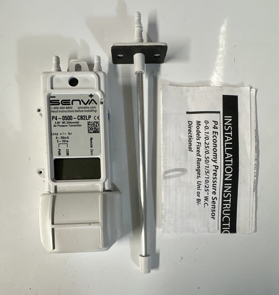 SENVA PRESSURE SENSOR TRANSMITTER P4-0500-CB2LP