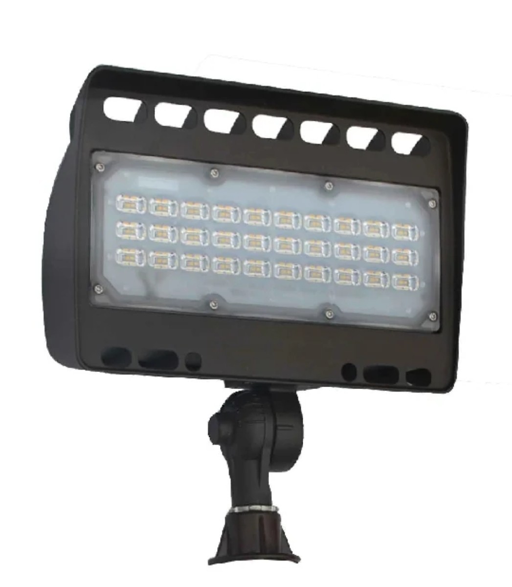 OF12 Led Flooddlight Light 50W,BRONZE Color 5000K 120-277VAC NEW