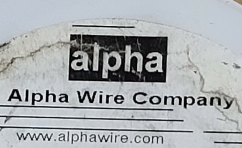 Alpha Wire 297 #20awg Solid Tinned Copper Bus Bar Ground Bonding Wire /25ft