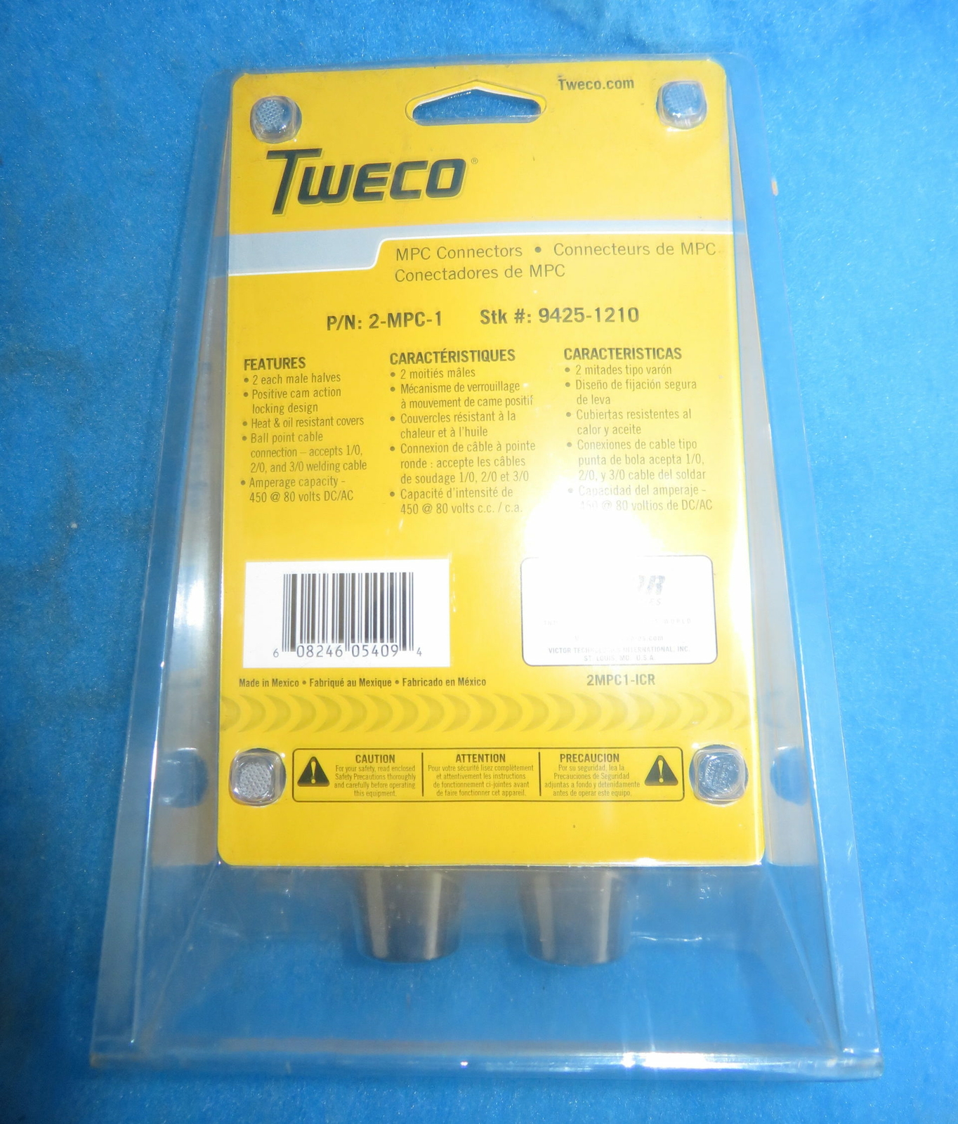New Tweco 2-MPC-1 9425-1210 MPC Connector + 1 Year Warranty