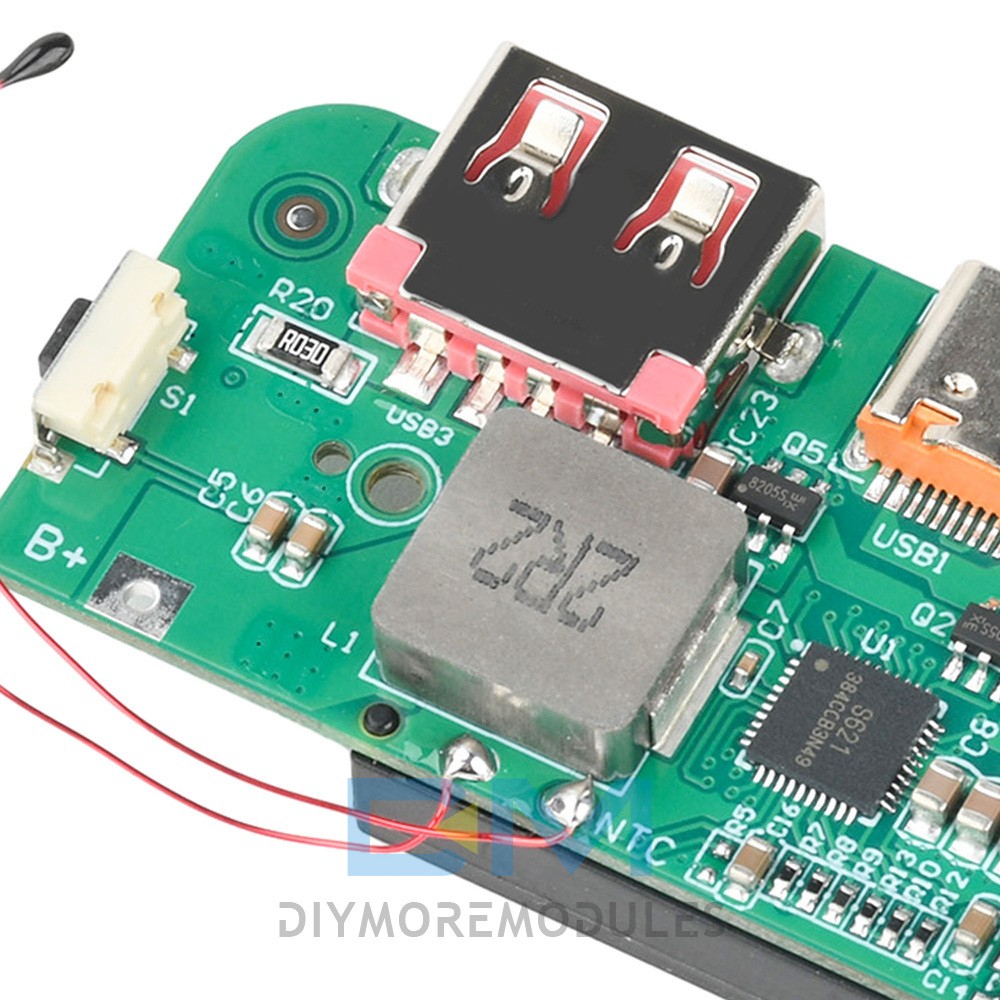 22.5W Fast Charging Module Mobile Power Bank Motherboard Board Multi-protocol