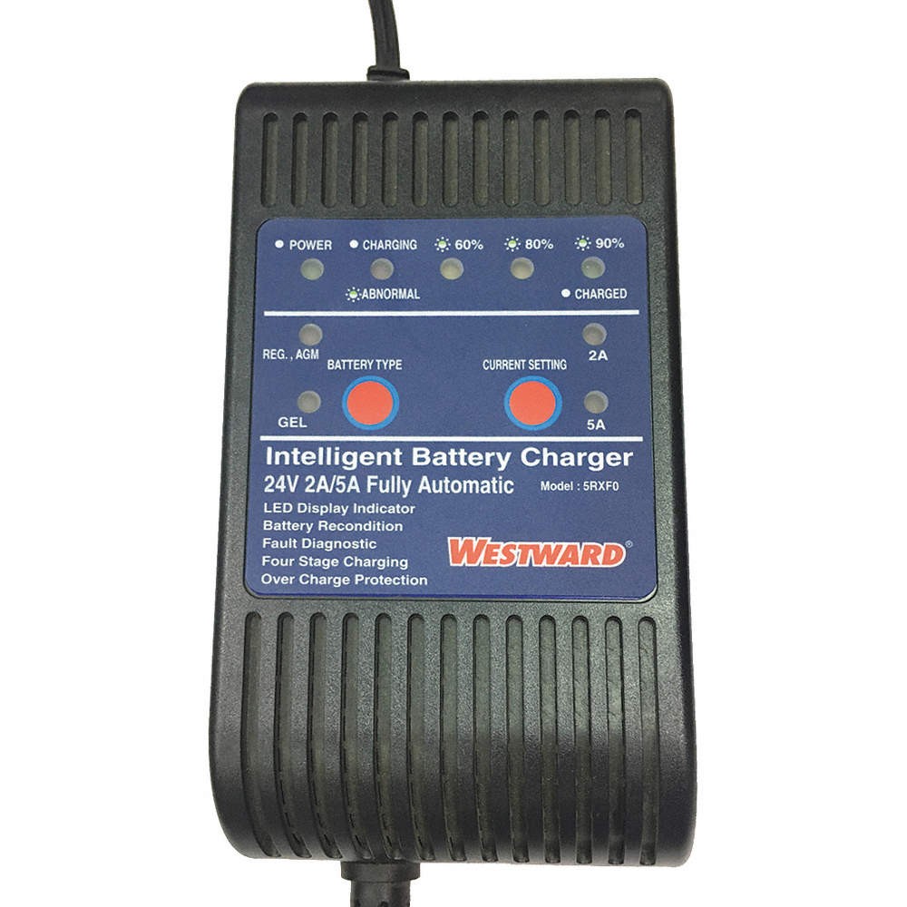 WESTWARD 5RXF0 Electronic Switching Chrgr,Ext Charging 5RXF0