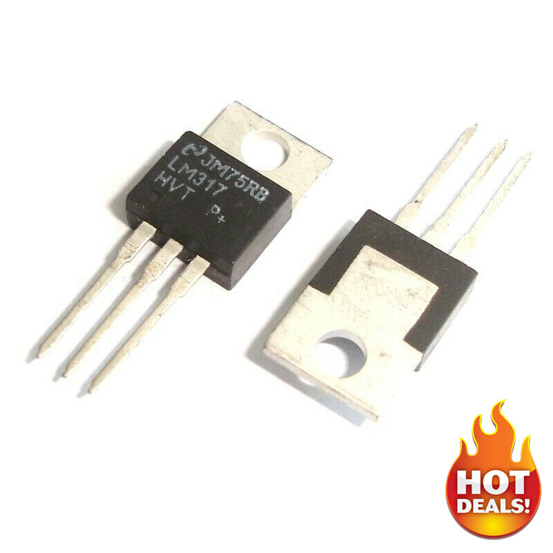 10Pcs LM317HVT LM317 Adjustable Regulator TO-220
