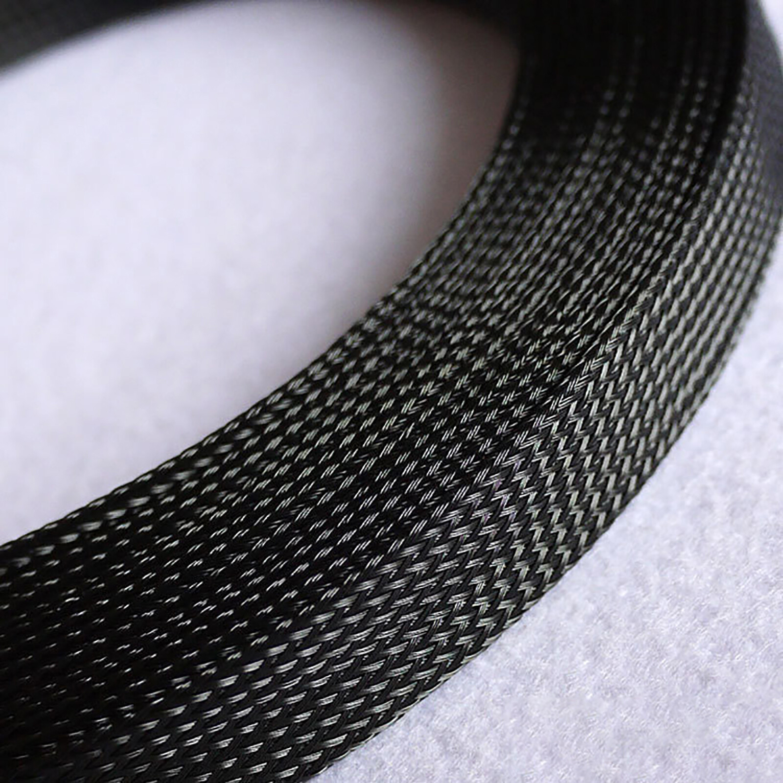PET Expandable Wire Cable Sleeving Sheathing Braided Loom Tubing 3mm to 80mm