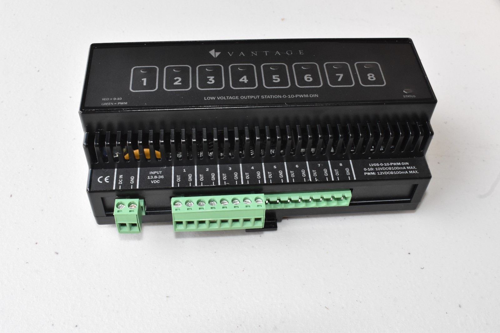 Vantage Low Voltage Output Station (LVOS) -0-10-PWM-DIN