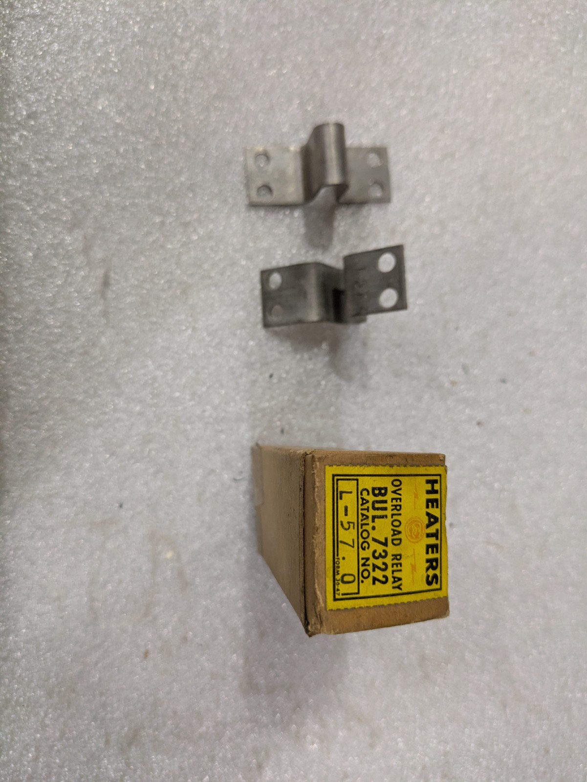 Joslyn Clark L-57.0 Bulletin 7322 Overload Relay Heater Element Coil Box of 2